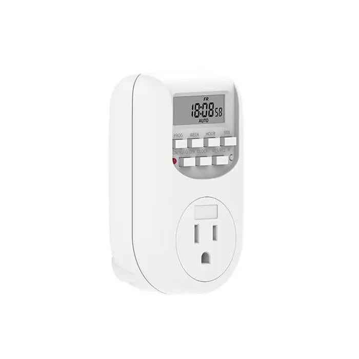 Minuteur numérique programmable EU/US/UK 1785W/2300W à économie d'énergie avec prise 10A/15A pour cuisine