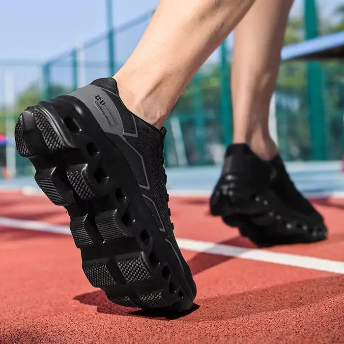 Chaussures de course pour hommes, chaussures de sport en carbone pour marathon, spéciales, respirantes, légères, confortables, antidérapantes, pour femmes