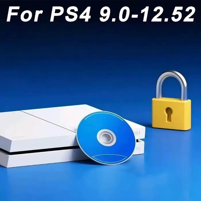 Pour le micrologiciel 9.0-12.52 BD-JB disque 1 clic démarrage aucun PC nécessaire tout-en-un Jailbreak disque homebrew jouer jeux de sauvegarde pour PS4