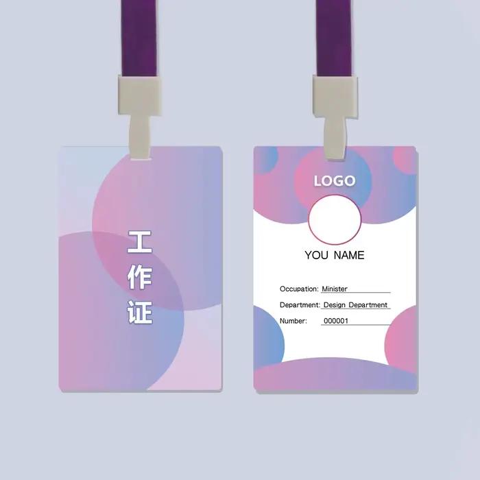 Carte de travail en PVC imperméable pour carte d'invitation de mariage, personnalisée, conception gratuite, coins ronds, 0.76mm