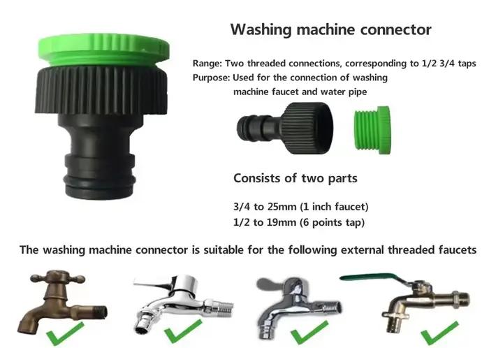 Tuyau d'arrosage de jardin magique rétractable multifonction