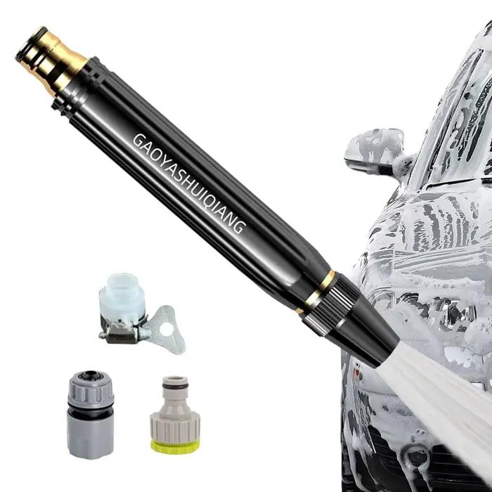 Pistolet d'arrosage haute pression robuste à motifs de pulvérisation réglables pour tuyau