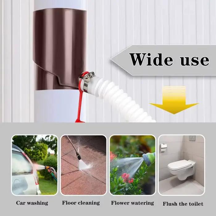 Kit de baril de pluie résistant aux intempéries