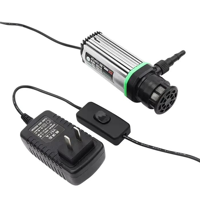 Pompe à eau submersible 12V DC ultra-silencieuse à aspiration par le bas