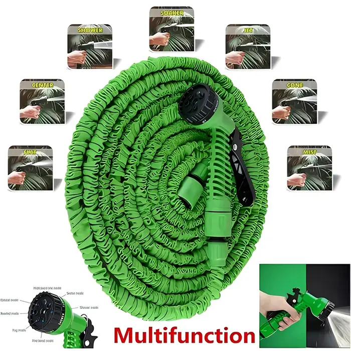 Tuyau magique domestique flexible pour jardinage arrosage lavage de voiture en pvc et polyester 25 à 75 piedsOptionsResolver