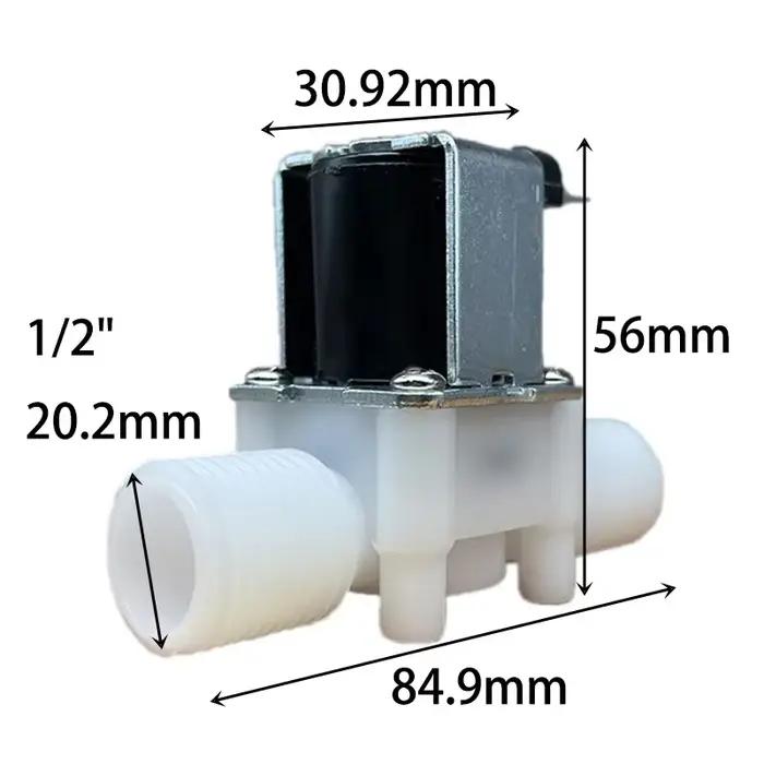 Électrovanne à filetage mâle 1/2 "3/4"