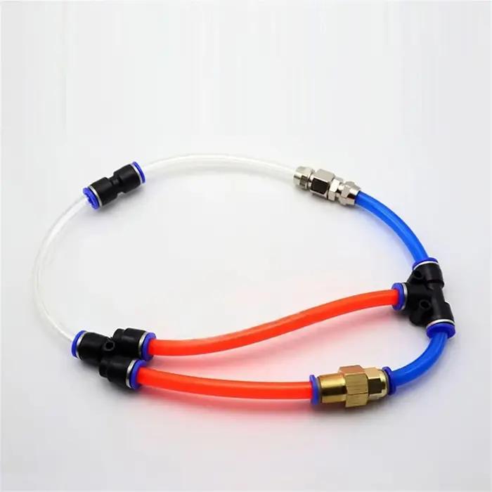 Raccords pneumatiques à Air PU PV PY PE PM PZA PK SA 4mm 6mm 8mm 10mm 12mm, raccord en plastique pour tuyau, raccords rapides, connecteur de tuyau