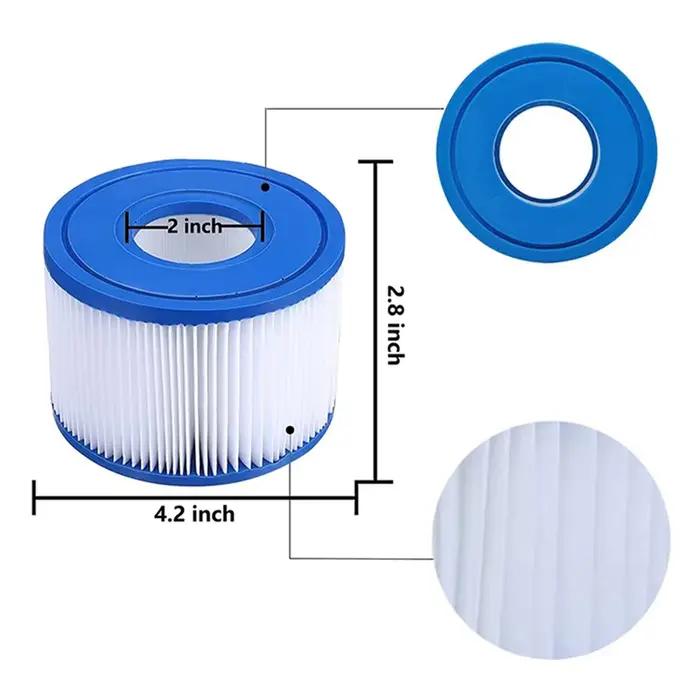 Cartouche de Spa de piscine Y67A-12Pcs Type S1