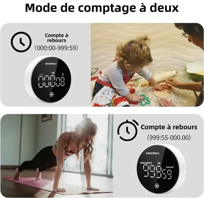Minuterie de cuisine de 1000 minutes