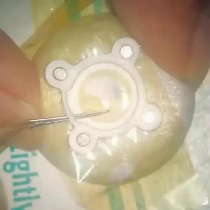 Capsulorhexis d'émulsification ultrasonique de cataracte ophtalmique 3.0, modèle de pratique de chirurgie, outil de capsule de déchirure circulaire ophtalmique