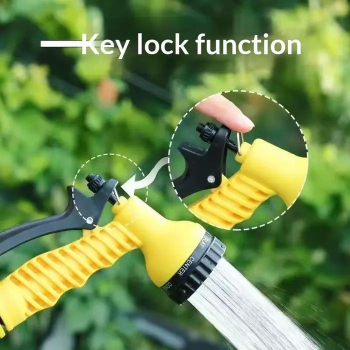 Pistolet d'arrosage de jardin à commande au pouce pour tuyau d'irrigation