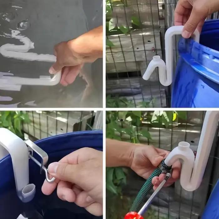 Solutions de tuyaux de transfert et de trop-plein d'eau de pluie – Kit