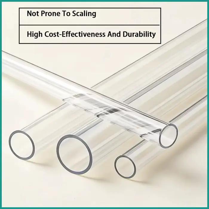 Tuyau rigide en PVC transparent avec un diamètre extérieur de 3 à 60 mm est utilisé pour le transport de fluides