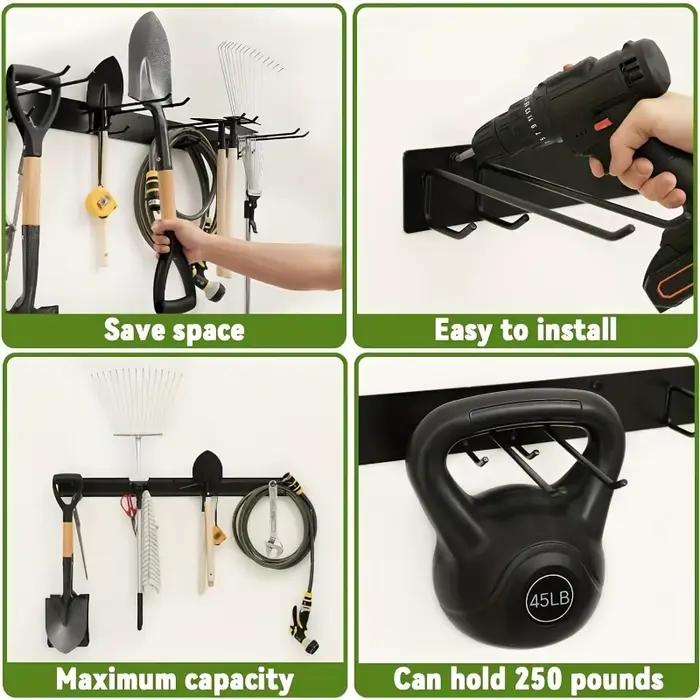Support suspendu de jardinage en fer