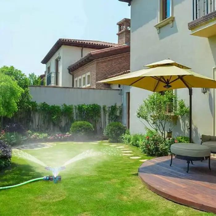 Arroseurs de jardin, arroseur de pelouse rotatif à 360 degrés couvrant une grande surface