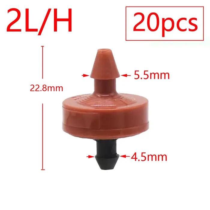 2L 4L 8L goutteur Irrigation 2/4 voies flèche compte-gouttes connecteur croix séparateur d'eau émetteur goutte