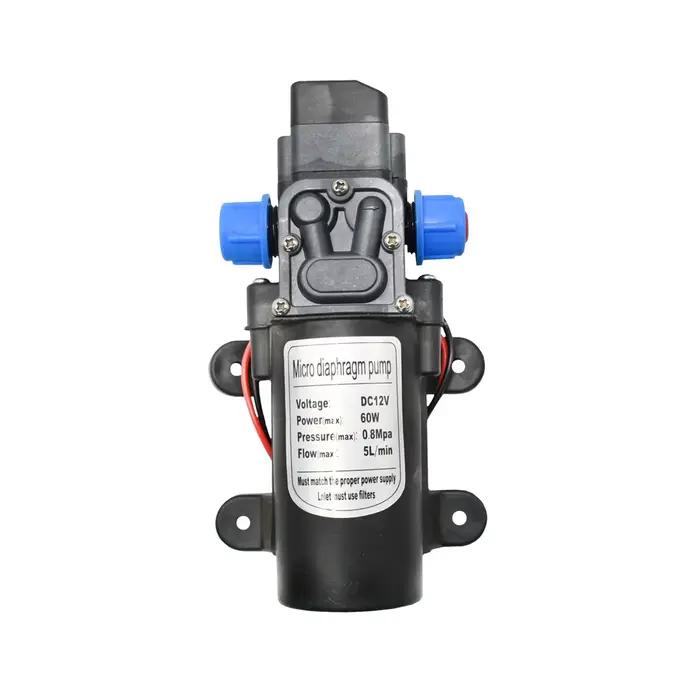 Pompe à membrane haute pression pour kit d'arrosage haute pression 60W 80W 100W DC 12V 24V auto-amorçante irrigation jardin occassions spéciales