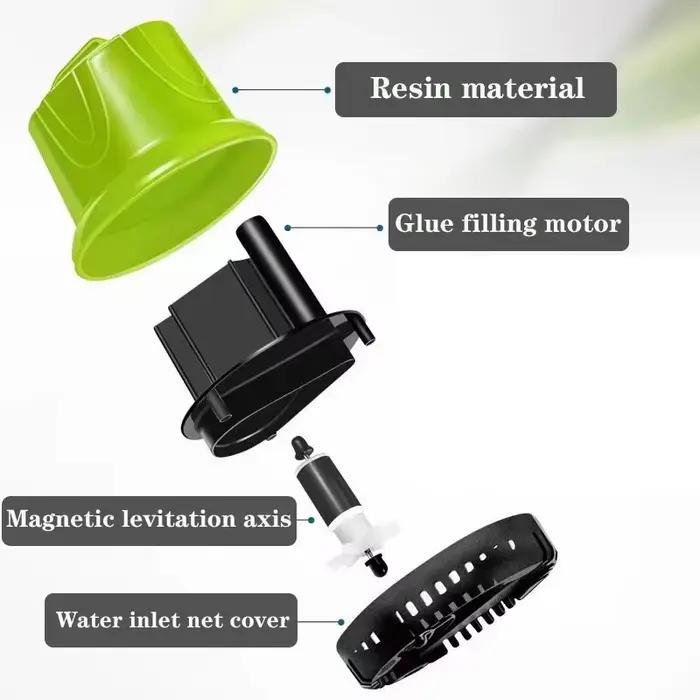 Pompe à eau submersible pour étang à poissons