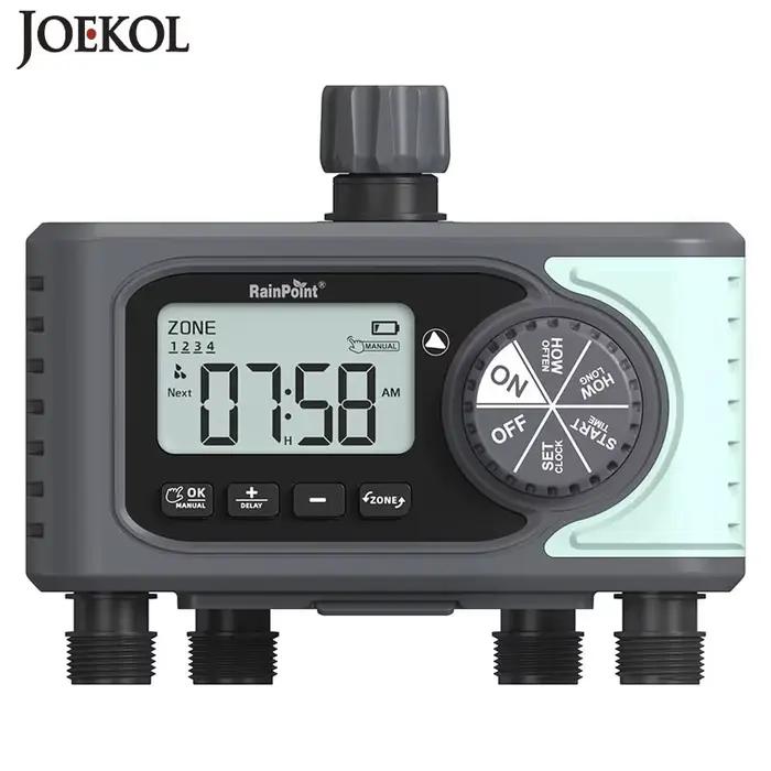 Minuterie d'arrosage programmable avec délai de pluie