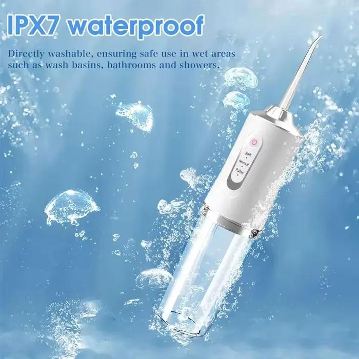 Irrigateur Dentaire à Eau Waterpick Ipx7, Machine de Lavage de Bouche, Irrigation Étanche, Fil Buccal, Nettoyeur de Dents