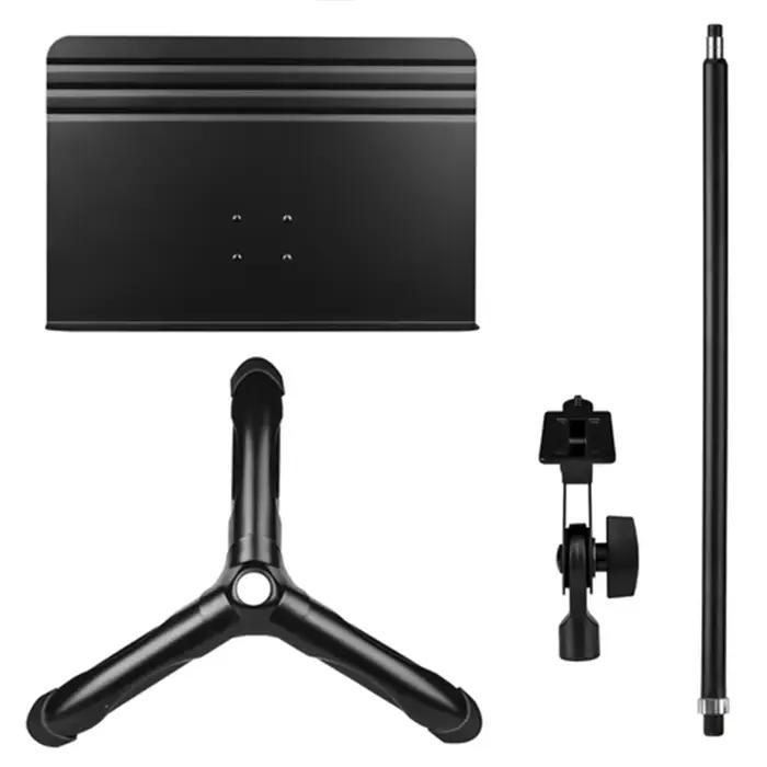 Flanger FL-18 pupitre rétractable en métal pupitre léger amovible partition trépied support pour guitare violons