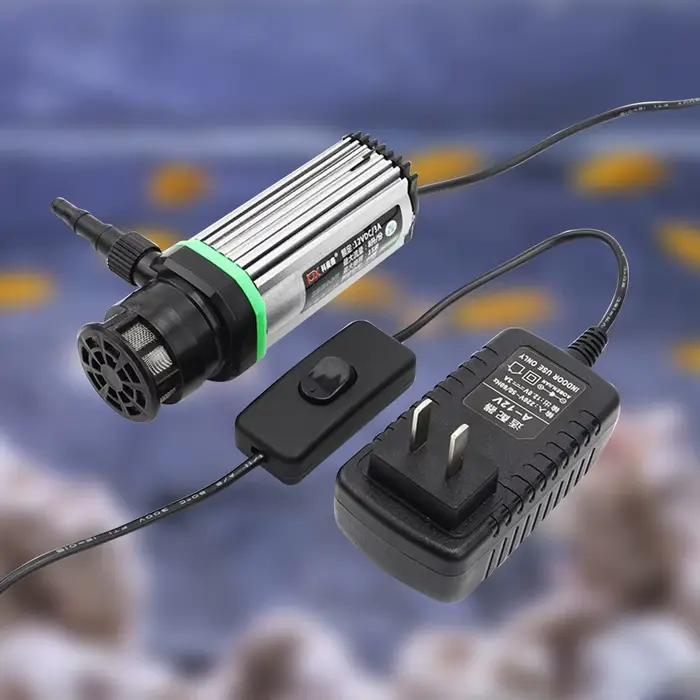 Pompe à eau submersible 12V DC ultra-silencieuse à aspiration par le bas
