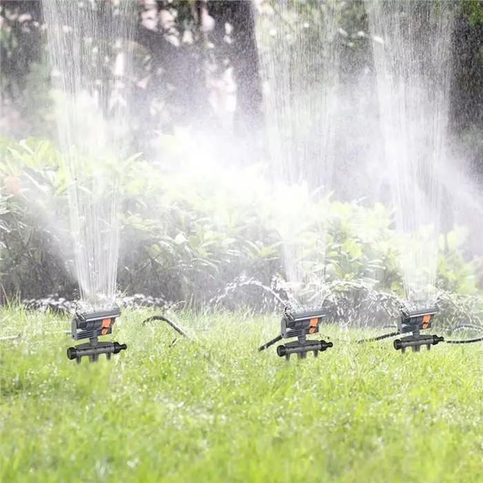 Système d'arrosage oscillant VELIF-Garden avec distribution d'eau réglable pour les besoins d'irrigation des pelouses