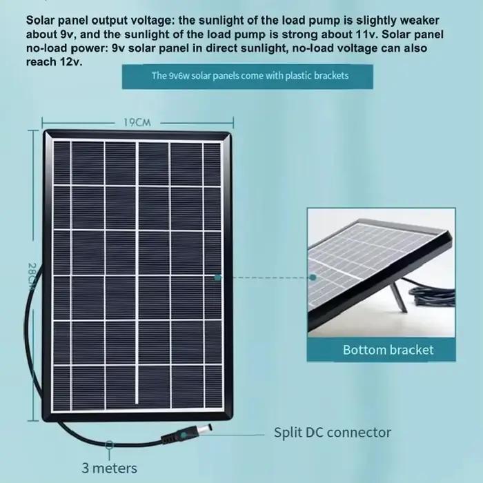 Pompe à eau solaire 12V