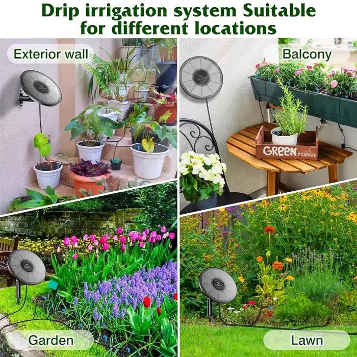 Système d'irrigation goutte-à-goutte solaire
