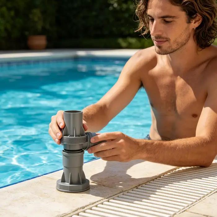Raccord de tuyau de piscine