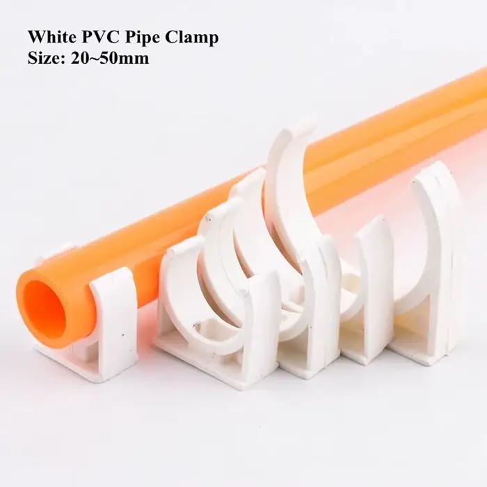 Connecteur de serrage de tuyau en PVC