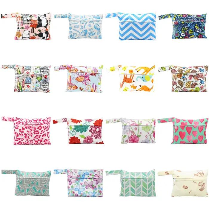 Mini sac sec en tissu imperméable pour femmes, 1 pièce, serviettes menstruelles, réutilisable, poche pour serviettes hygiéniques