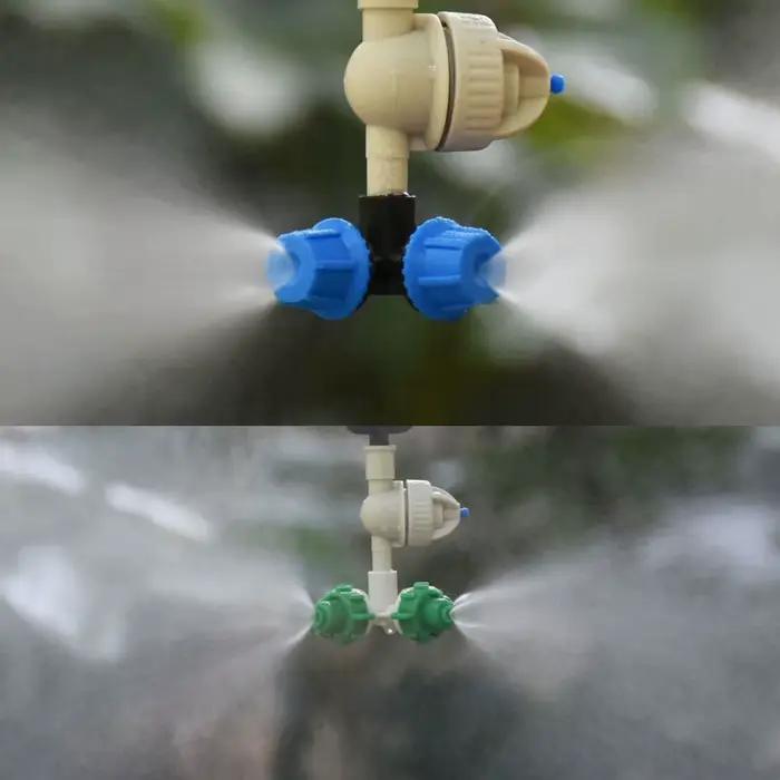 Arroseur croisé anti-goutte pour irrigation goutte-à-goutte