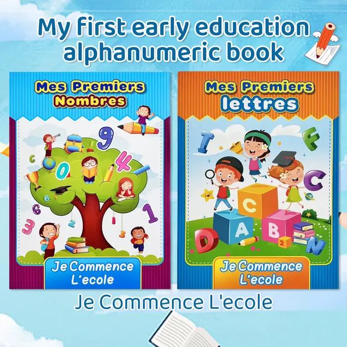 Cahier de calligraphie français pour enfants, cahiers de lettres, écriture manuscrite, apprentissage de l'écriture, livre de pratique du français