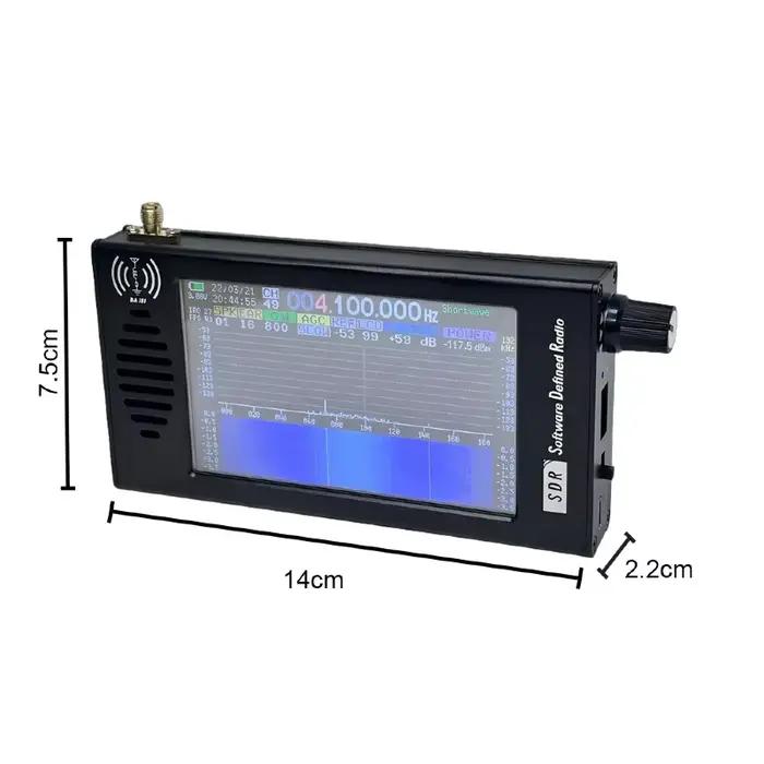 SDR V5 Radio ondes courtes DSP récepteur de Radio FM numérique Tranceiver SDR DSP démoodulation écran couleur