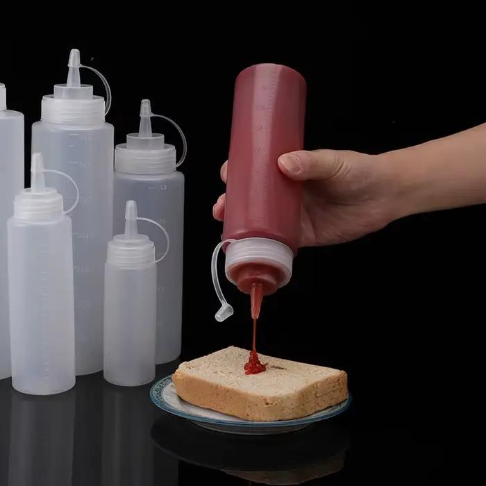Bouteille en plastique à bouche pointue