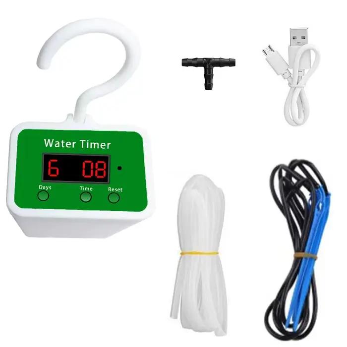 Système d'irrigation goutte-à-goutte automatique avec minuterie USB