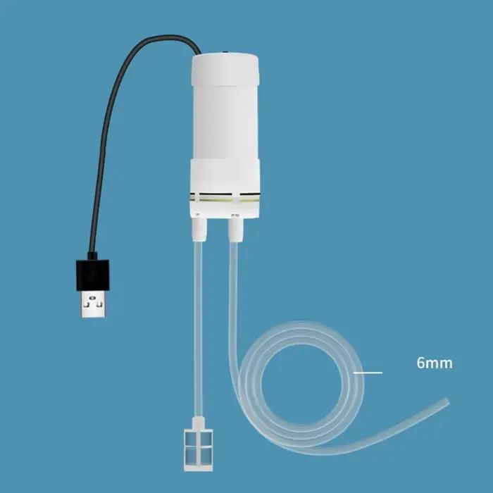 Pompe à eau auto-amorçante D0AD avec alimentation USB pour vidanger l'eau stagnante des balcons engorgement