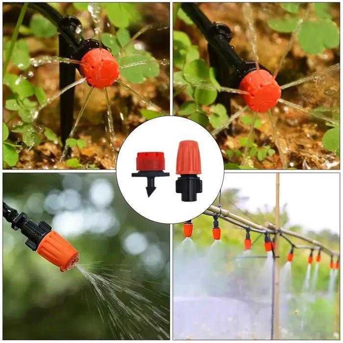 Kit d'irrigation goutte-à-goutte avec pelle de jardin arroseur vortex pour jardin pelouse serre potager irrigation économique