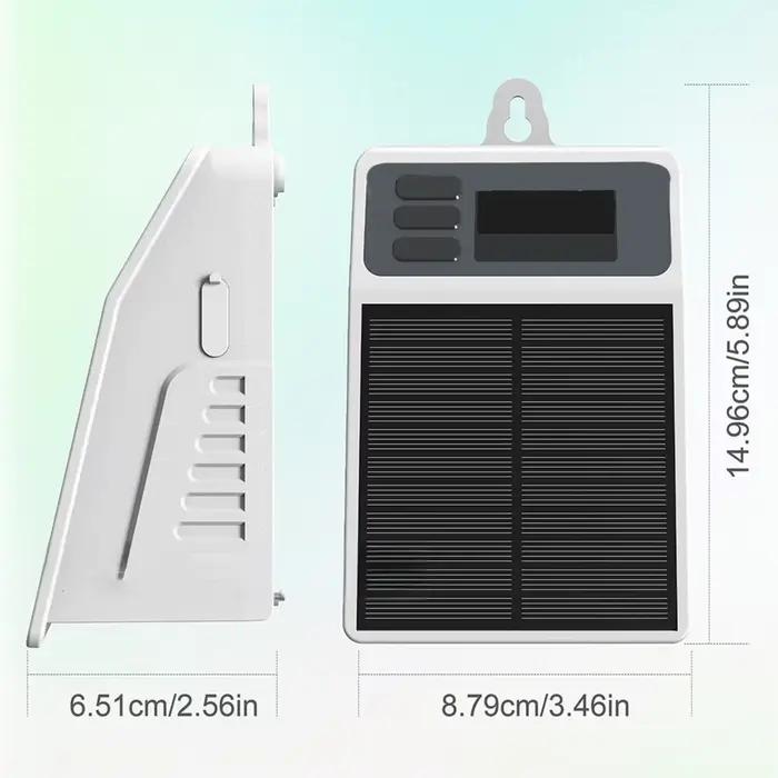1 ensemble d'arroseurs automatiques à énergie solaire