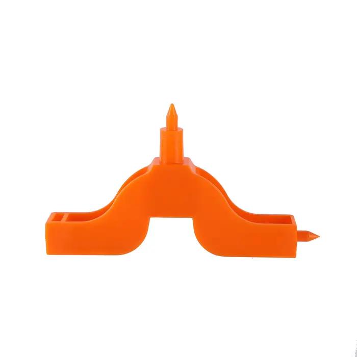 Perforateur de tuyau d'eau 3mm 4mm pour irrigation goutte à goutte connecteur d'eau de jardin noir orange outil de perçage pour installation de goutteurs et connecteurs usage jardin potager fleurs parcs entreprise espaces verts offrir cadeau croissance végétale économie d'eau