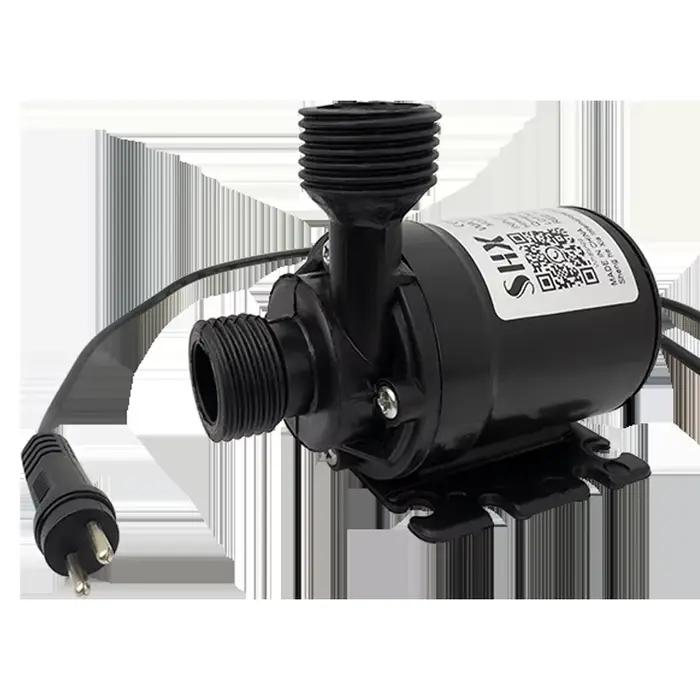 Pompe Submersible silencieuse à moteur sans balais DC12V DC24V 1/2 "800L/H