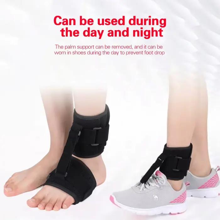 Orthèse de chute de pied, protecteurs sous les pieds du Fascia plantaire et soutien des chevilles pour prévenir les blessures, dispositif de Fixation paralyse, ceinture