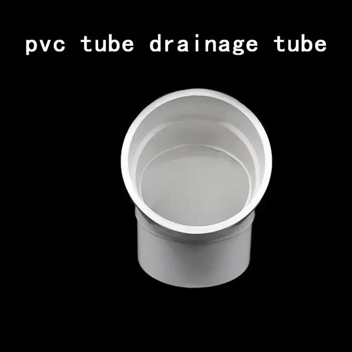 Tuyau de vidange blanc en PVC