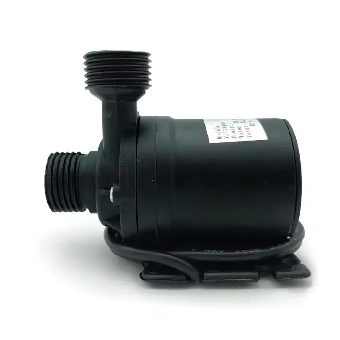 800L/h Mini pompe à eau DC 12V 24V 19W 8000 tr/min 5.5m ascenseur moteur sans brosse
