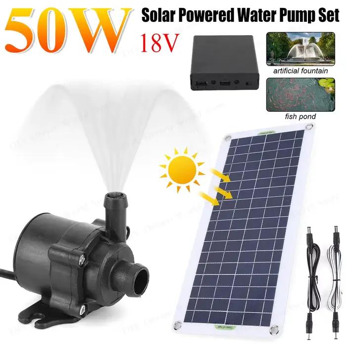 Pompe à panneau solaire 18V 30W