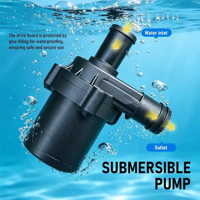 Pompe à eau submersible 12V DC 1200L/H à haut débit