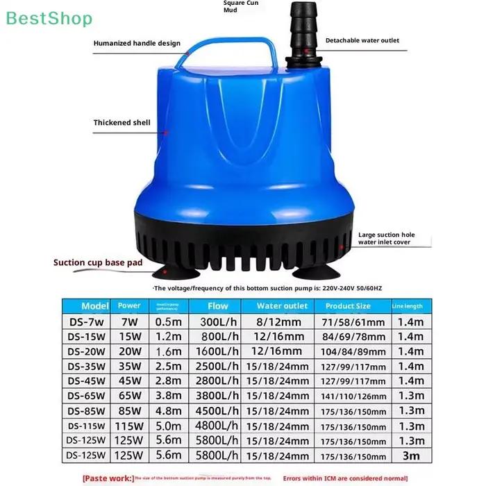 ♥ Pompe à eau d'aquarium 220-240V