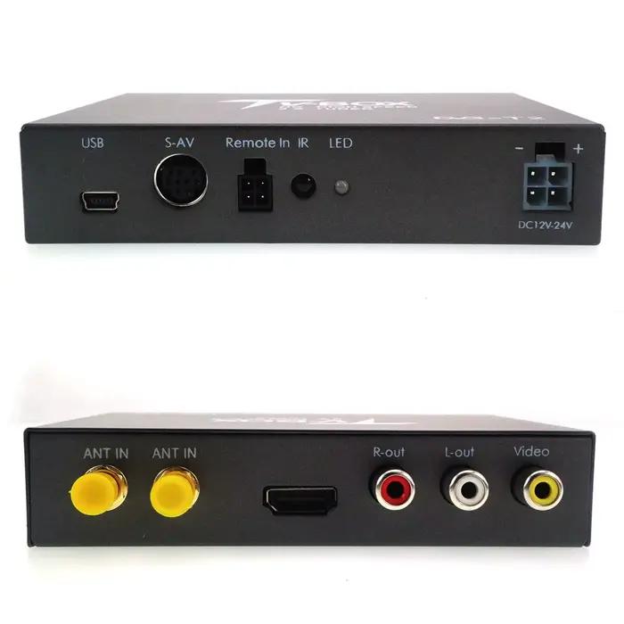 Version améliorée 2025, récepteur de télévision numérique DVB-T pour voiture, HD MPEG-4, deux antennes, 140-200 km/h, deux tuners à puce, DVB T BOX