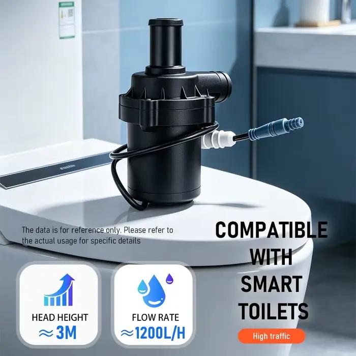Pompe à eau submersible 12V DC 1200L/H à haut débit